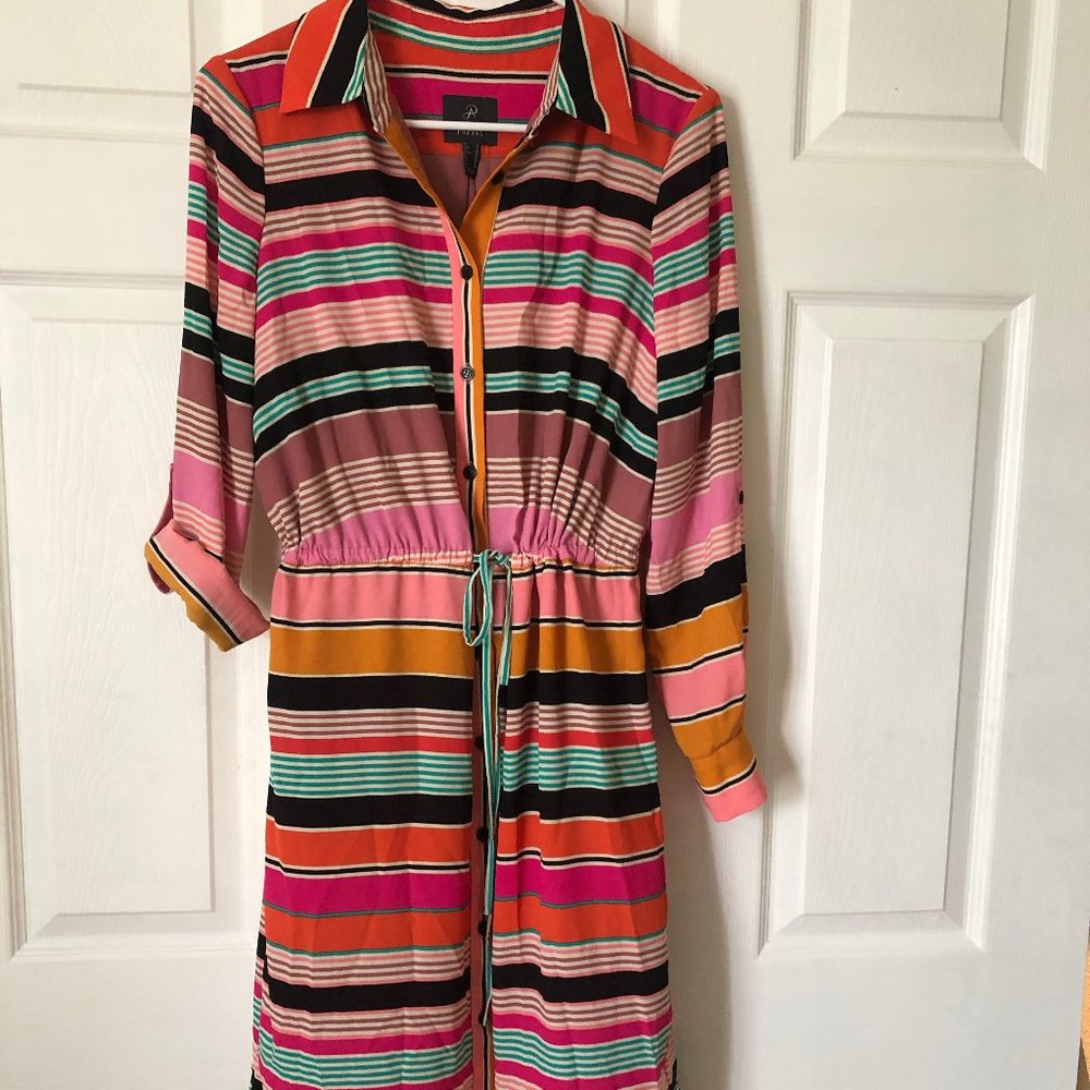 Adrianna Papell Button Down Dress